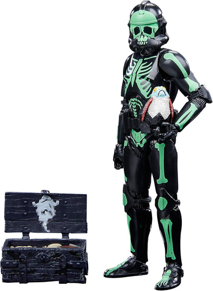 Star Wars The Black Series Clone Trooper (Halloween Edition) and PORG Toys, 6-Inch-Scale Holiday-Themed Collectible Figures