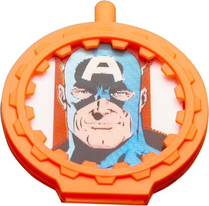 Marvel Legends Series Captain America, Avengers Retro Comics Secret Wars Collectible 6 Inch Action Figure with Shield