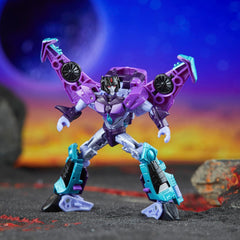 Transformers Legacy United Deluxe Class Cyberverse Universe Slipstream, 5.5-inch Converting Action Figure, 8+