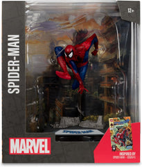 Marvel Spider-Man 1:10th Scale Posed Figure with Scene