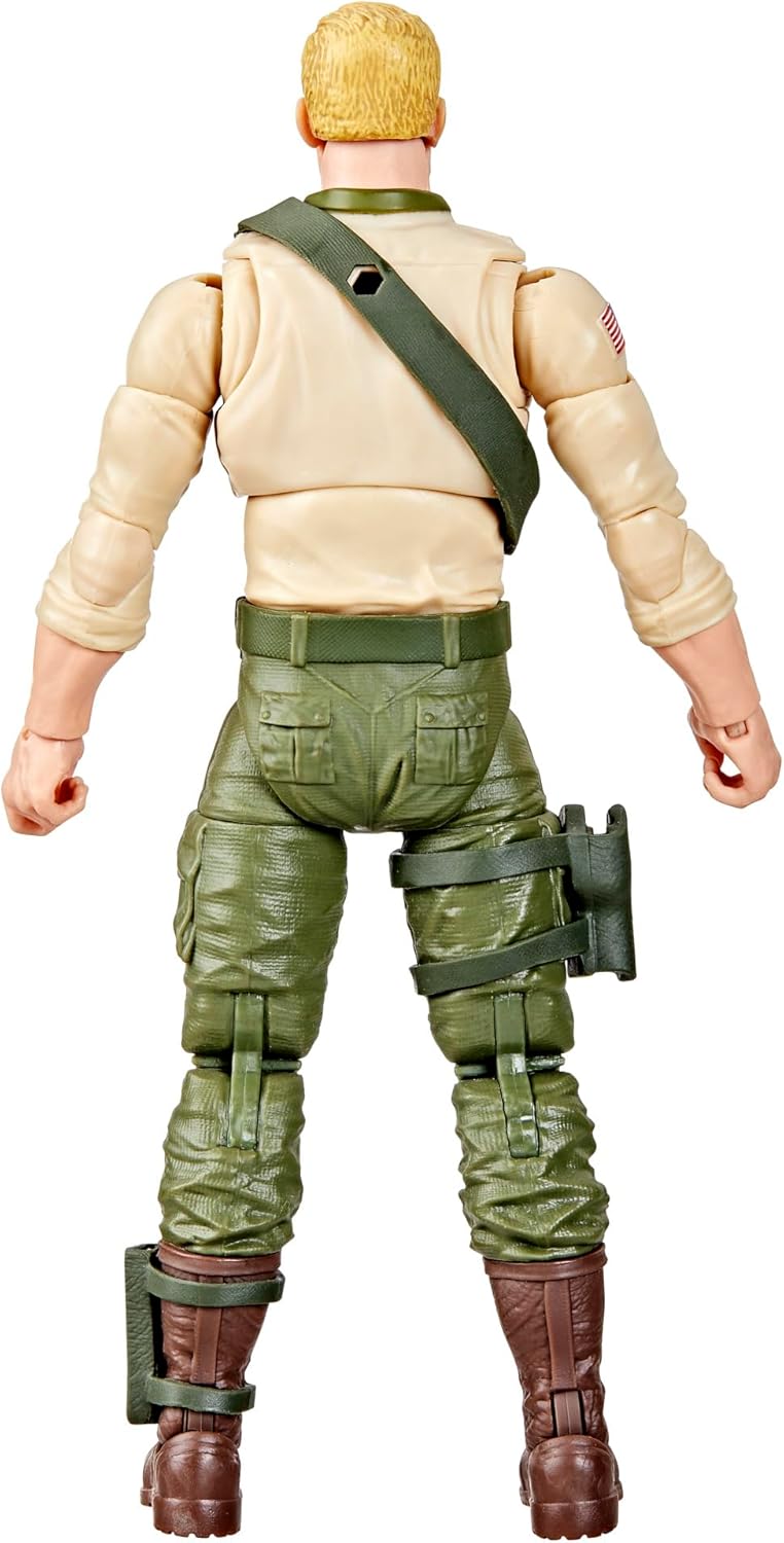 G.I. Joe Classified Series Retro Cardback Duke, Collectible 6-Inch Action Figure with 10 Accessories