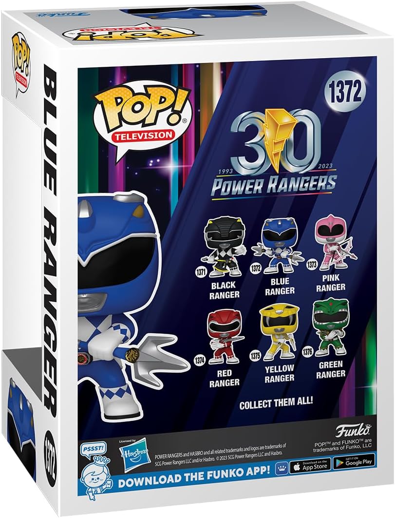 Pop! TV: Mighty Morphin Power Rangers 30th Anniversary - Blue Ranger
