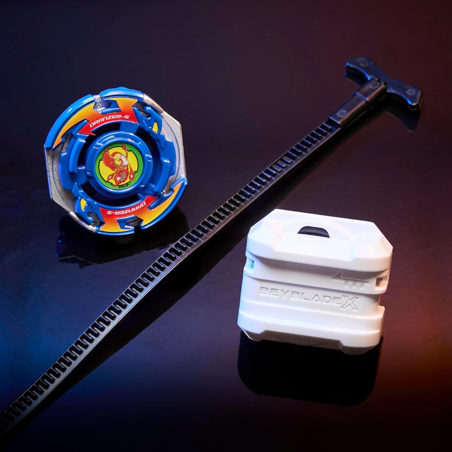 Beyblade X X-Over Project Dranzer Spiral 3-80T Starter Pack Set with Balance Type Top and Launcher