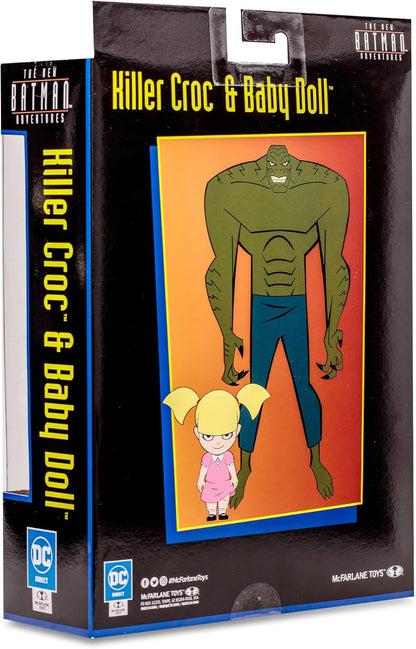 The New Batman Adventures Killer Croc & Baby Doll