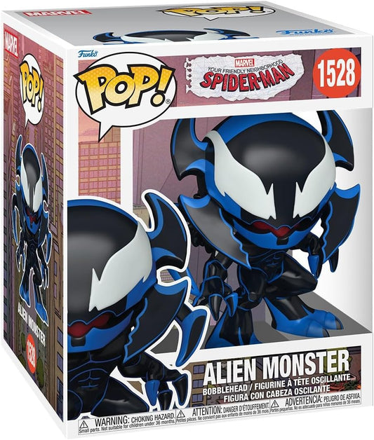 [Pre-Order] Pop! Marvel: Friendly Neighborhood Spider - Man Alien Monster Super 6 - Inch
