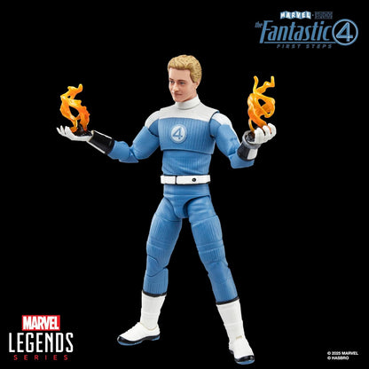 Marvel Legends Series Johnny Storm, The Fantastic Four: First Steps Movie Collectible 6 Inch Action Figure