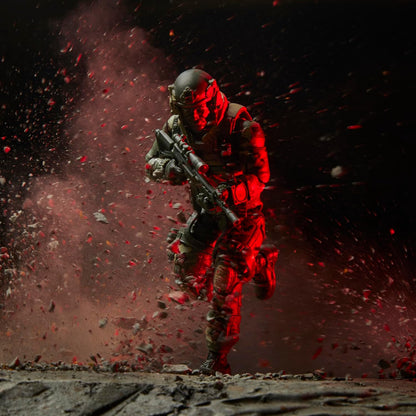 G.I. Joe Classified Series 60th Anniversary Action Pilot - Halo (High Altitude Low Opening) Jumper Action Figure with Parachute