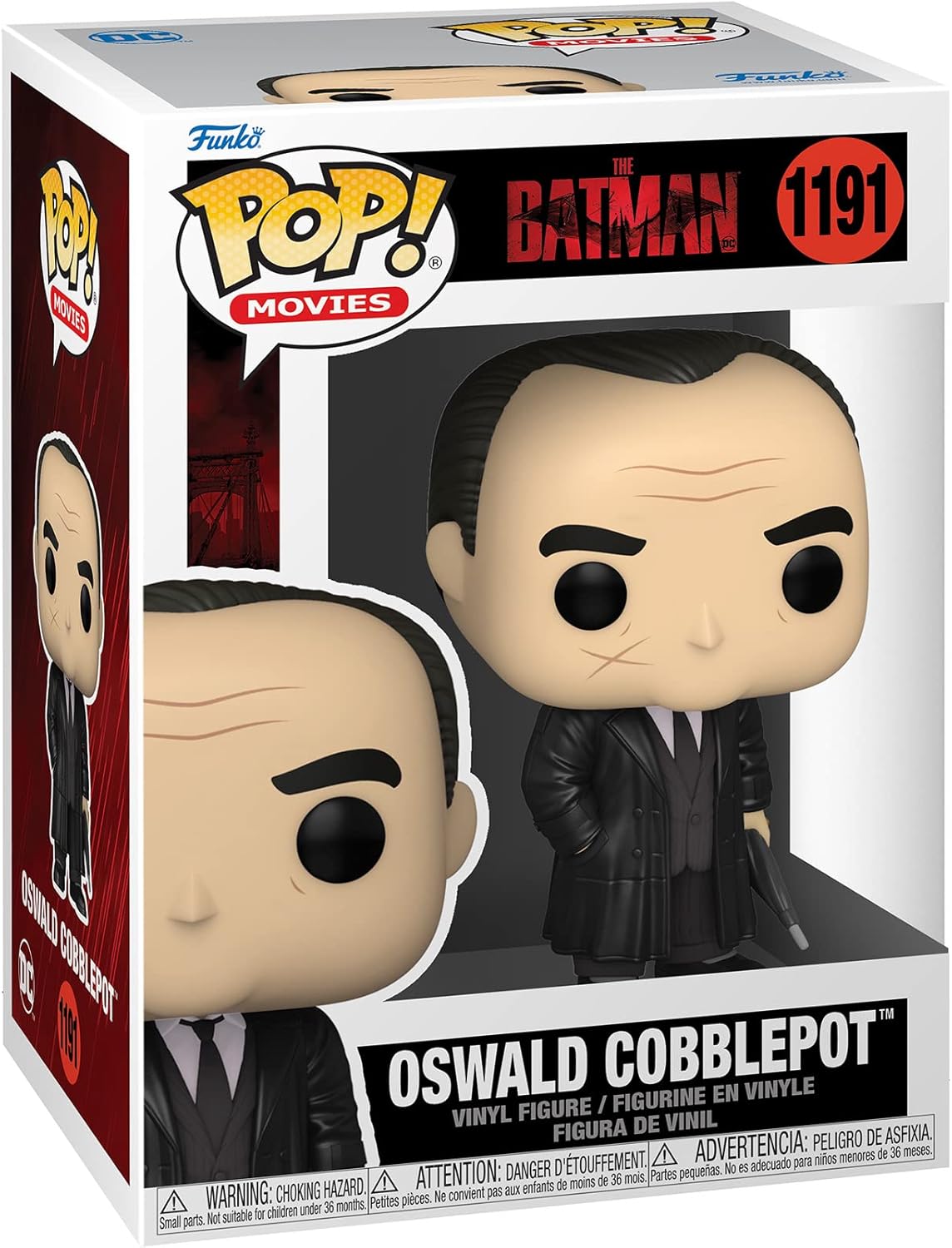 Pop! Movies: The Batman - Oswald Cobblepot AKA The Penguin (Styles May Vary)
