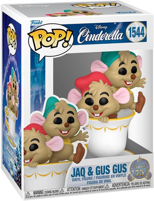 Pop! Disney: Cinderella's 75th Anniversary - Jaq and Gus Gus