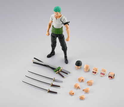 One Piece Roronoa Zoro Romance Dawn S.H.Figuarts Action Figure (Reissue)