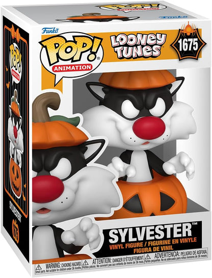 Pop! Animation: Looney Tunes - Sylvester Cat with Pumpkin