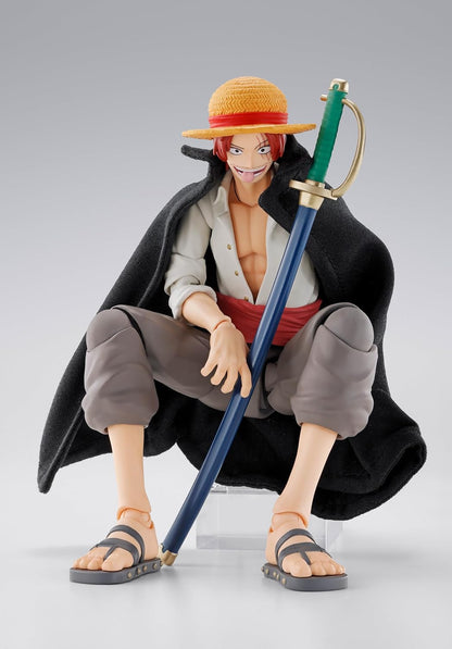 TAMASHII NATIONS - One Piece - Shanks & Monkey D. Luffy -Childhood-, Bandai Spirits S.H.Figuarts Action Figure