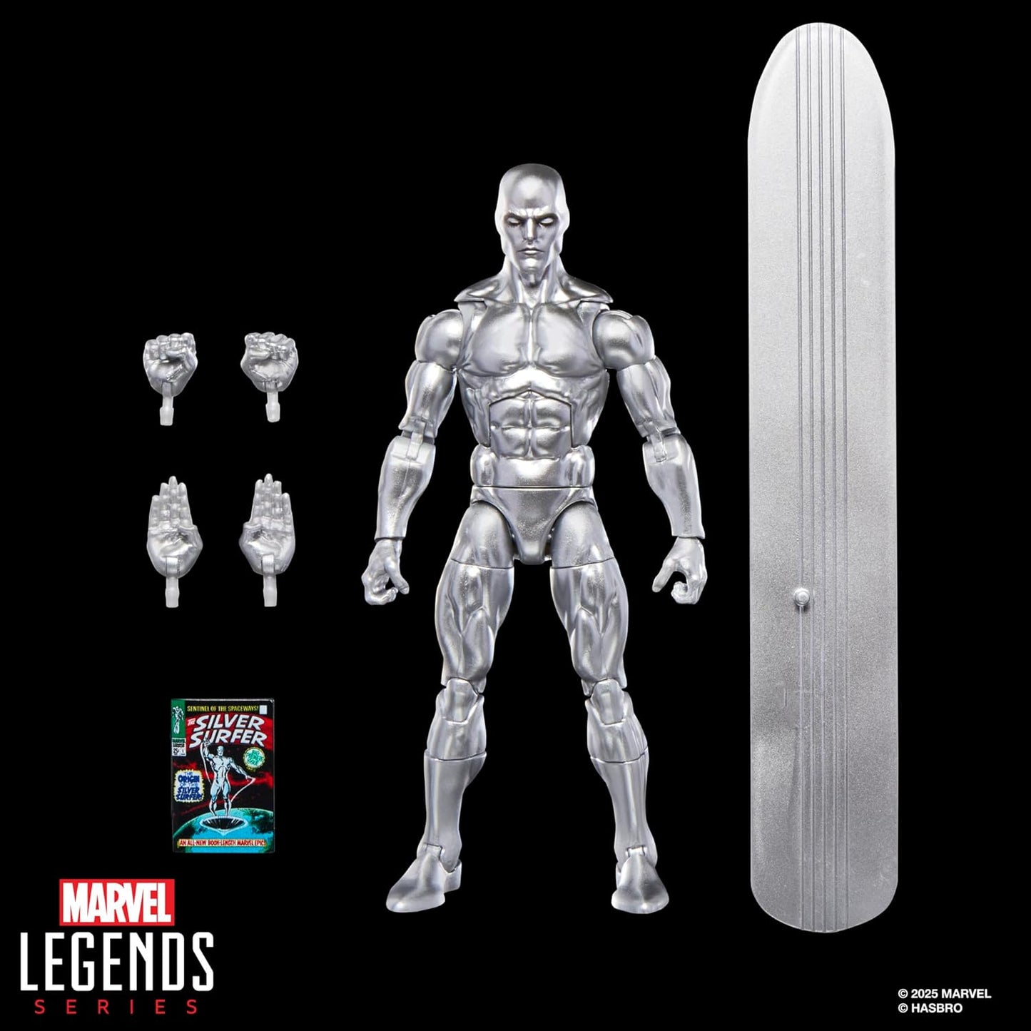 Marvel Legends Silver Surfer Comics Inspired 6-Inch Action Figure