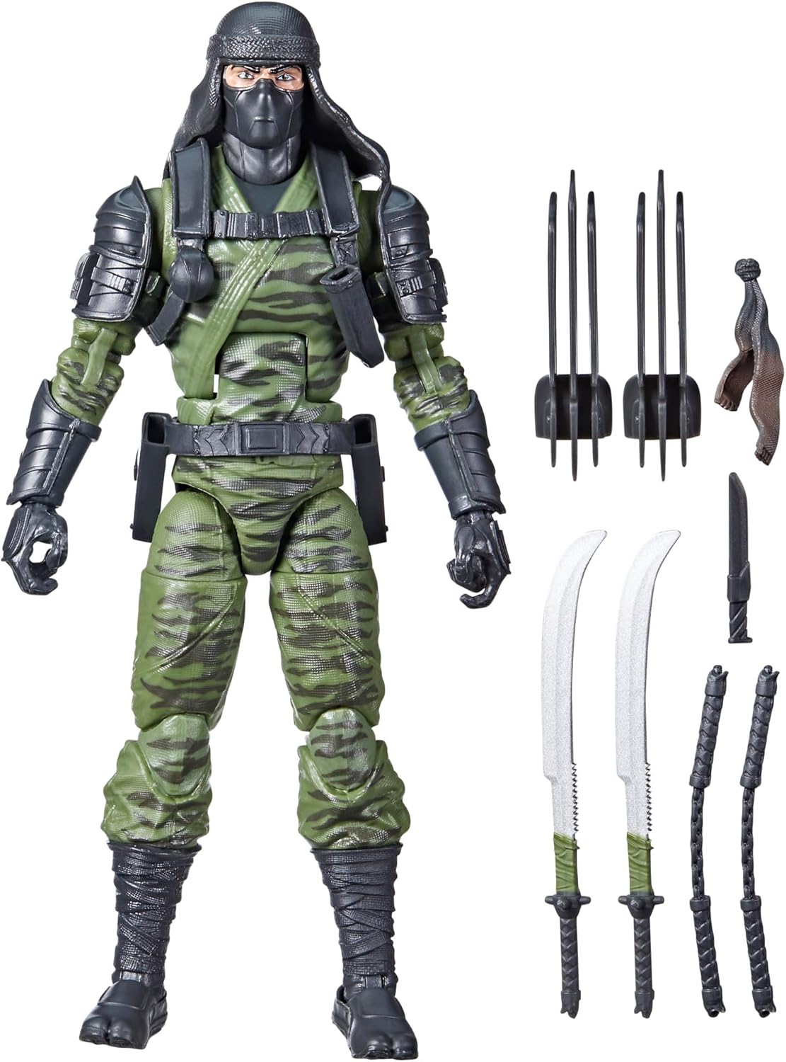 G.I. Joe Classified Series Ralph Nunchuk Badducci, Collectible G.I. Joe Action Figures, 80, 6 inch Action Figures for Boys & Girls, with 7 Accessories