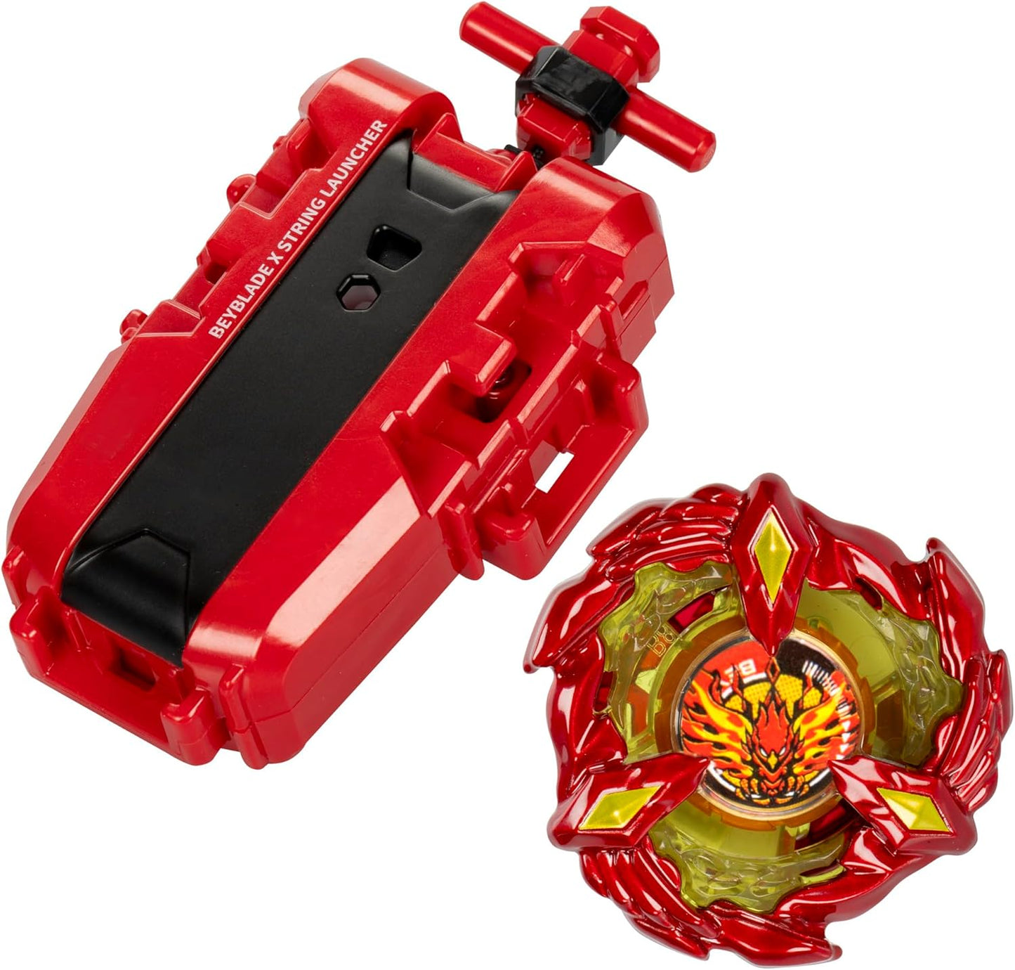 Beyblade X Soar Phoenix 9-60GF Deluxe String Launcher Set with Attack Type Right-Spinning Top