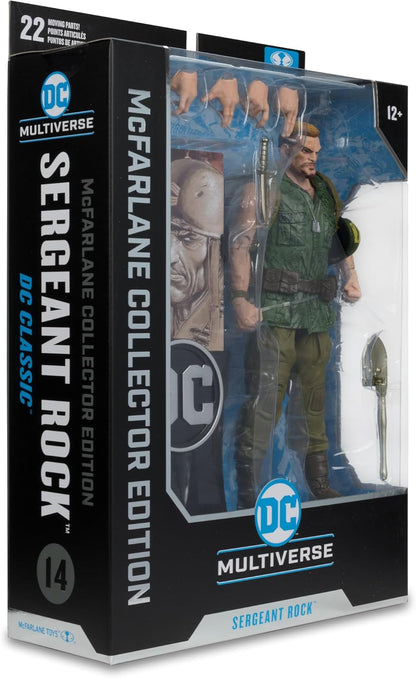 DC Multiverse Sergeant Rock (DC Classic) Figure Collector Edition