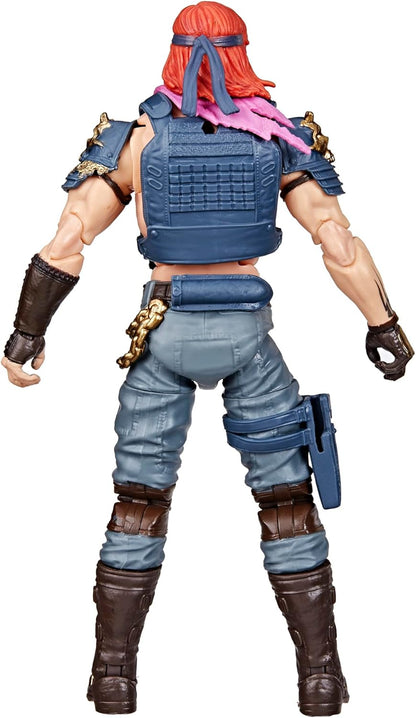 G.I. Joe Classified Series Dreadnok Zandar, Collectible 6 Inch Action Figure with 5 Accessories