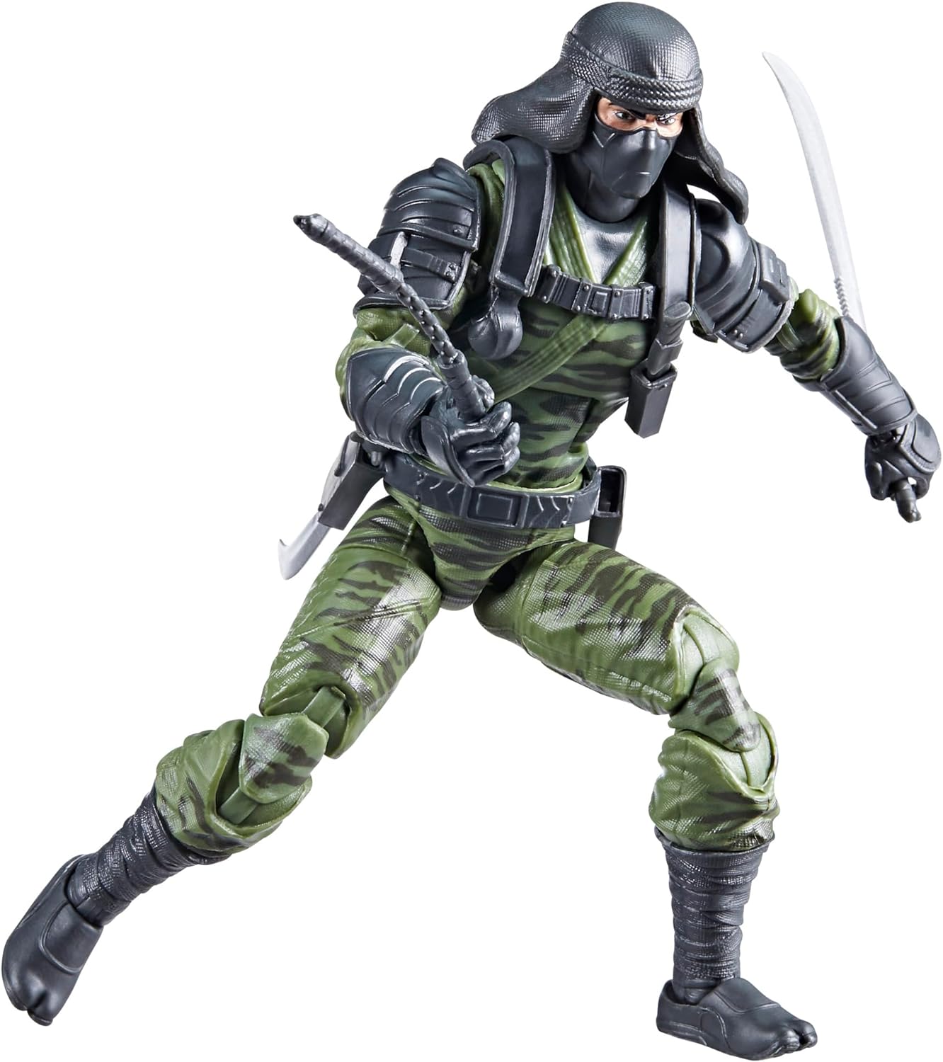 G.I. Joe Classified Series Ralph Nunchuk Badducci, Collectible G.I. Joe Action Figures, 80, 6 inch Action Figures for Boys & Girls, with 7 Accessories
