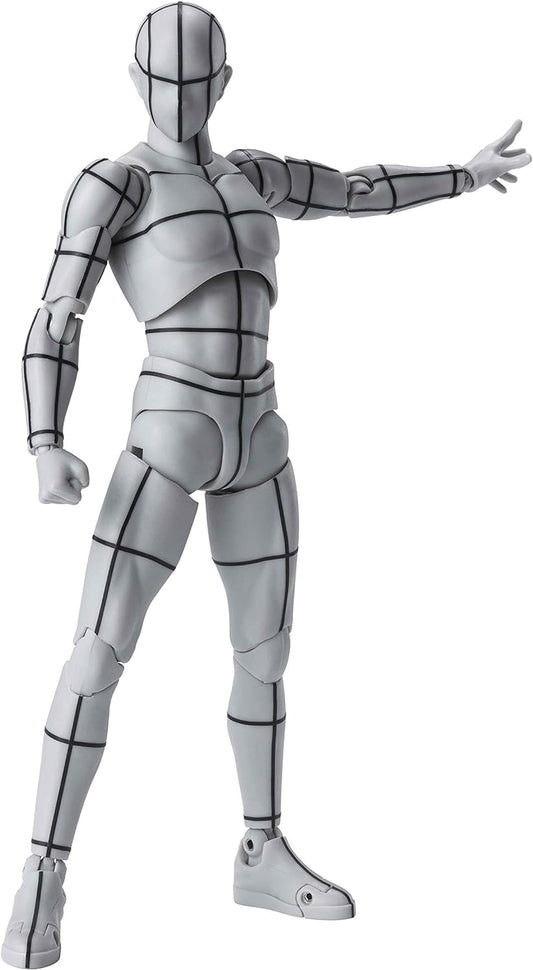 Body-kun Sports Edition Wire Frame Gray Color Version S.H.Figuarts Action Figure