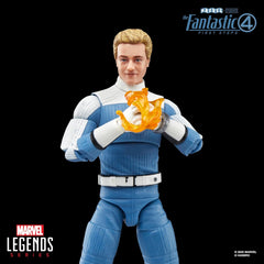 Marvel Legends Series Johnny Storm, The Fantastic Four: First Steps Movie Collectible 6 Inch Action Figure