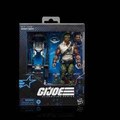 G.I. Joe Classified Series #150, Heavy Duty with Man-Portable Heavy Weapons System, Collectible Deluxe 6 Inch Action Figure Set with 30 Accessories