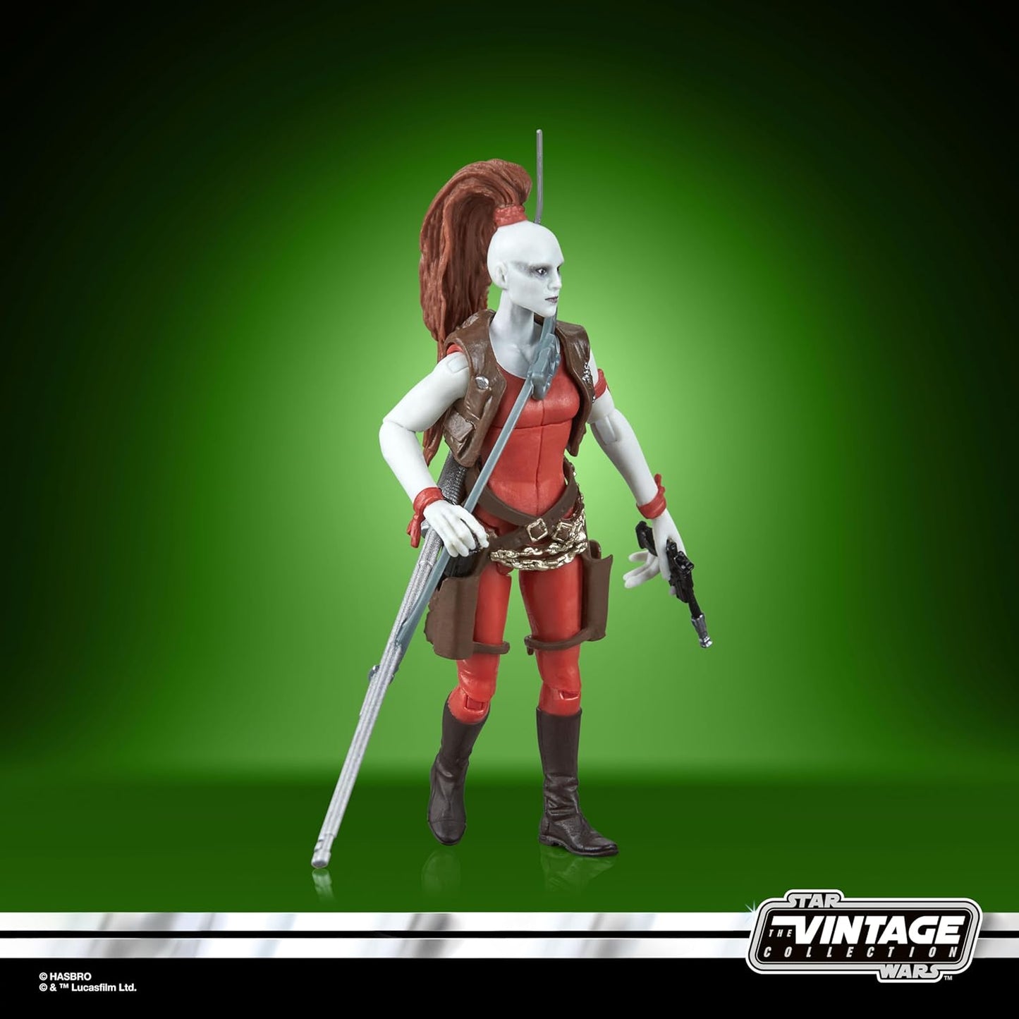 Star Wars The Vintage Collection Aurra Sing, The Phantom Menace Action Figure