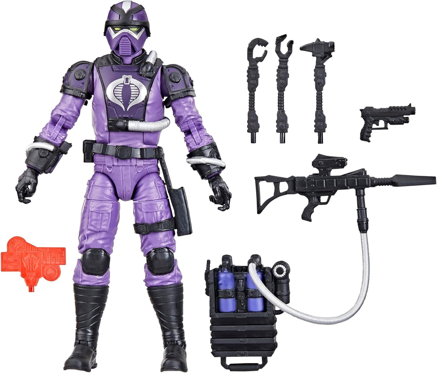 G.I. Joe Classified Series Techno-Viper, Collectible Action Figure with 8 Accessories
