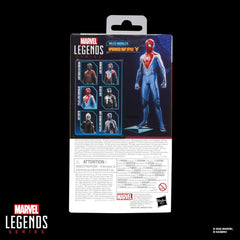 Spider-Man Marvel Legends Series Gamerverse Miles Morales Upgraded Suit Style, 2 Video Game-Inspired Collectible 6 Inch Action Figure