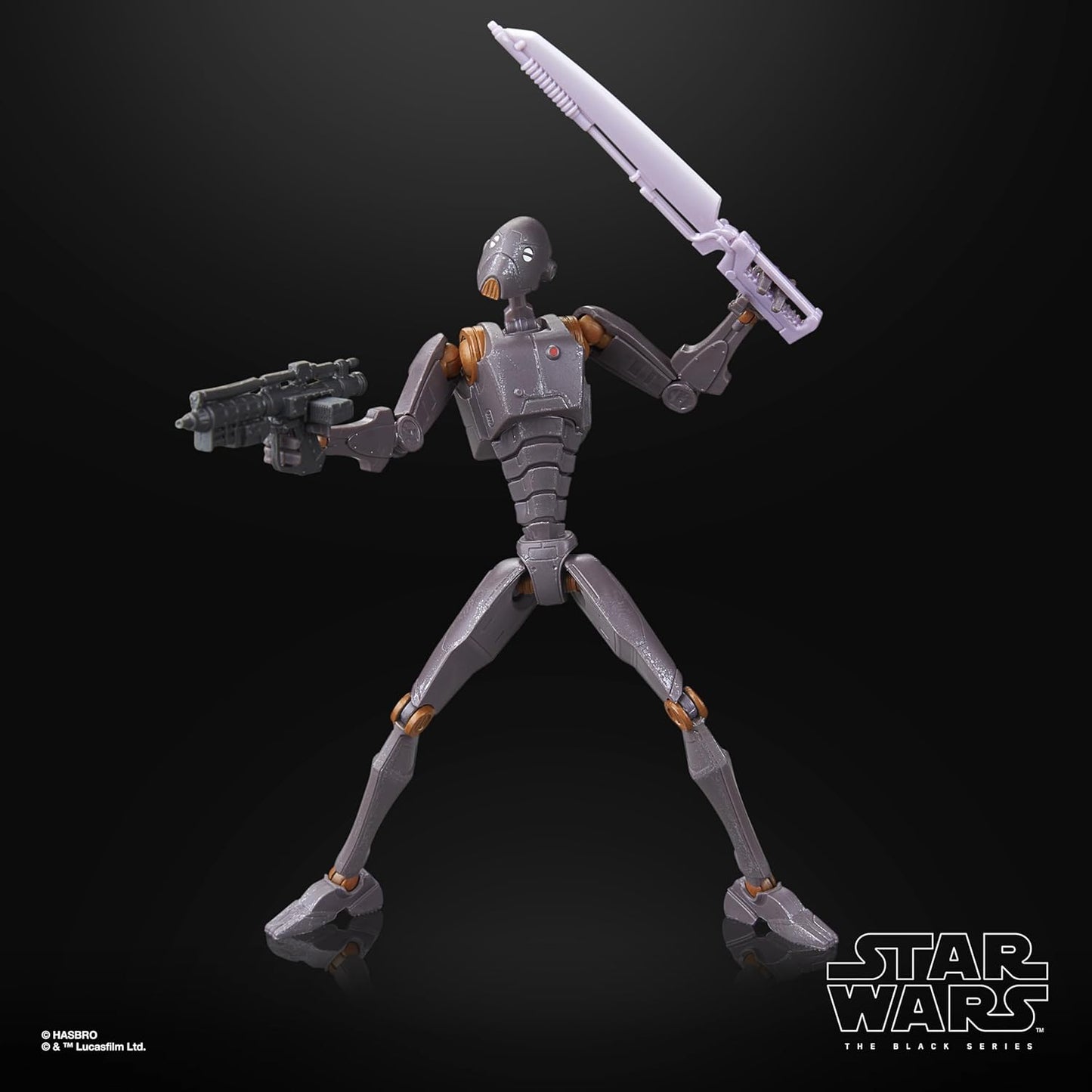 STAR WARS The Black Series Commando Droid, The Clone Wars Premium Collectible 6 Inch Action Figure