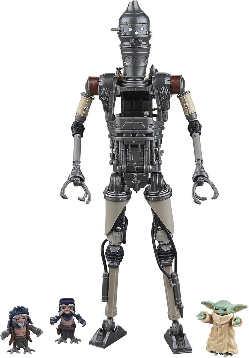 Star Wars The Black Series IG-12 & Grogu, The Mandalorian Deluxe Collectible 6 Inch Action Figure 2-Pack