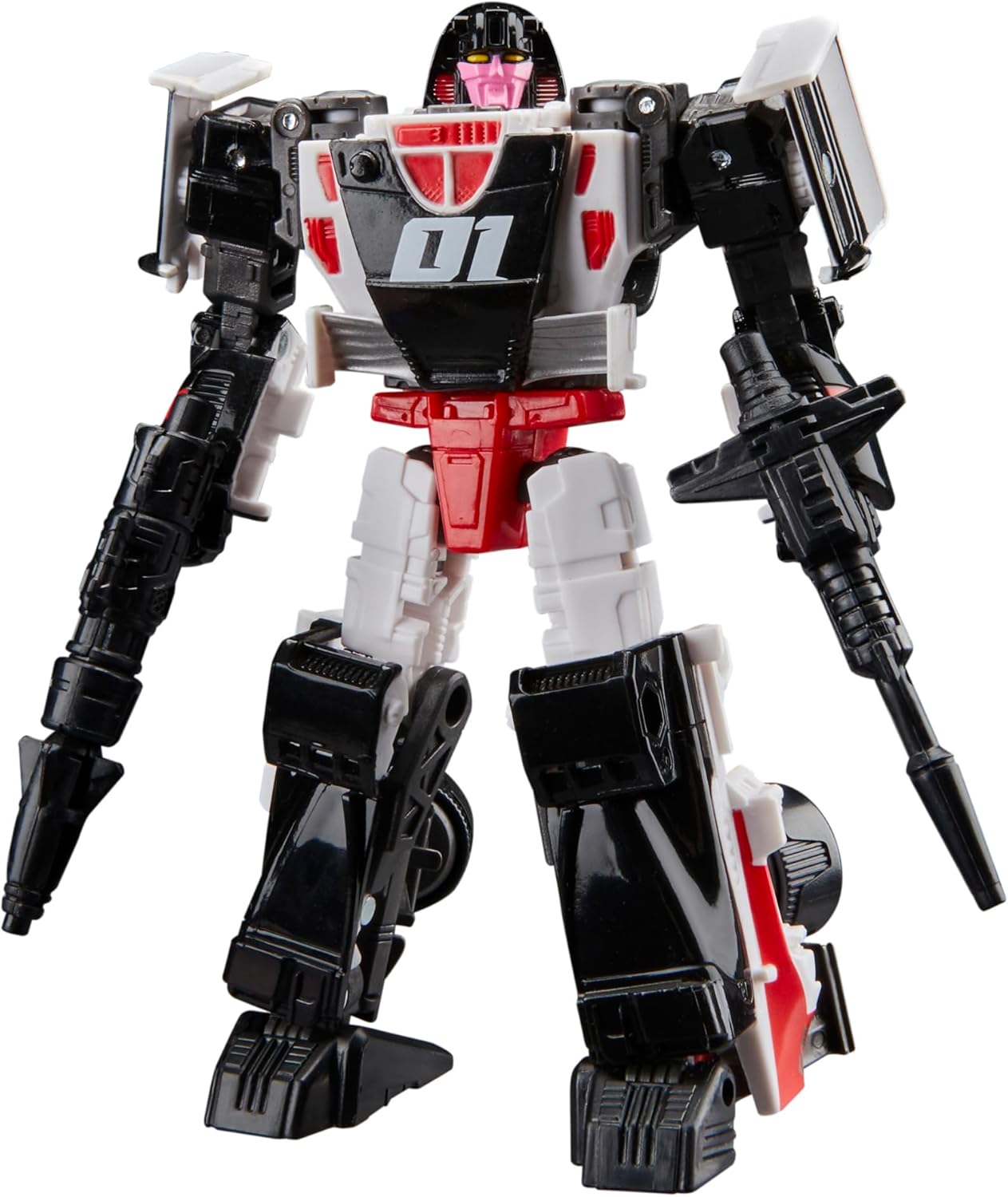 Transformers Age of The Primes Deluxe Class Decepticon Crasher, 5.5-inch Converting Action Figure, Robot Toys for Ages 8+