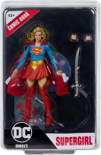 DC Direct Page Punchers Supergirl (Supergirl: Woman of Tomorrow) 7in Figure with Comic