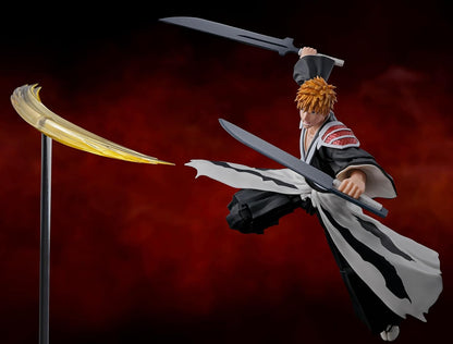 Bleach Ichigo Kurosaki Dual Zangetsu S.H.Figuarts Action Figure