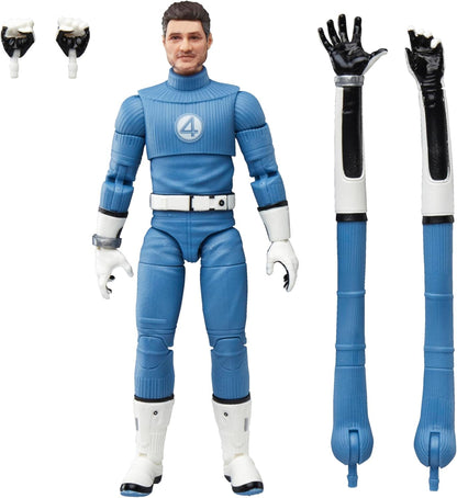 Marvel Legends Series Mister Fantastic, The Fantastic Four: First Steps Movie, Reed Richards Collectible 6 Inch Action Figure