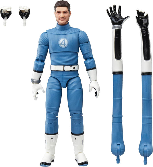 Marvel Legends Series Mister Fantastic, The Fantastic Four: First Steps Movie, Reed Richards Collectible 6 Inch Action Figure