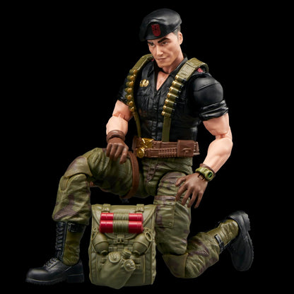 G.I. Joe Classified Series Retro Cardback Flint, Collectible 6 Inch Action Figure with 9 Accessories