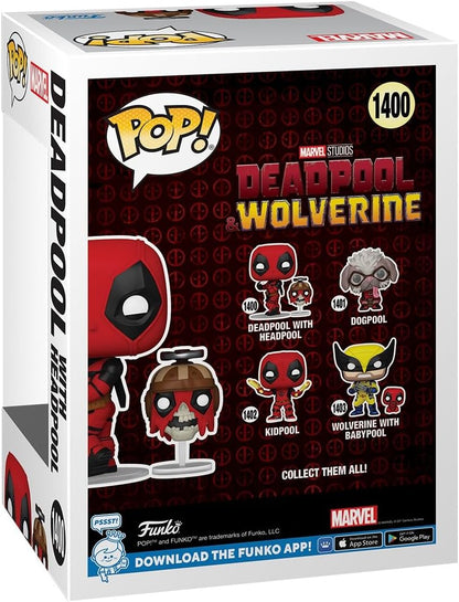 Pop! & Buddy: Deadpool & Wolverine - Deadpool with Headpool