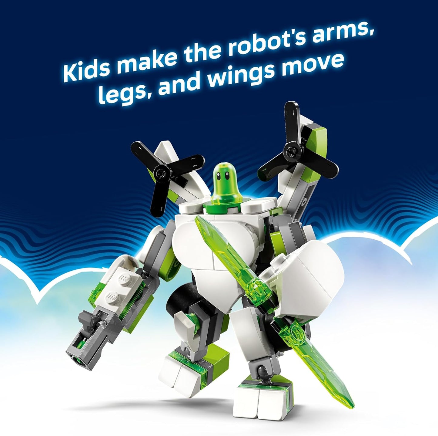 LEGO DREAMZzz Z-Blob's Robot and Vehicle Adventures Robot Toy Building Kit - Mech Suit Set