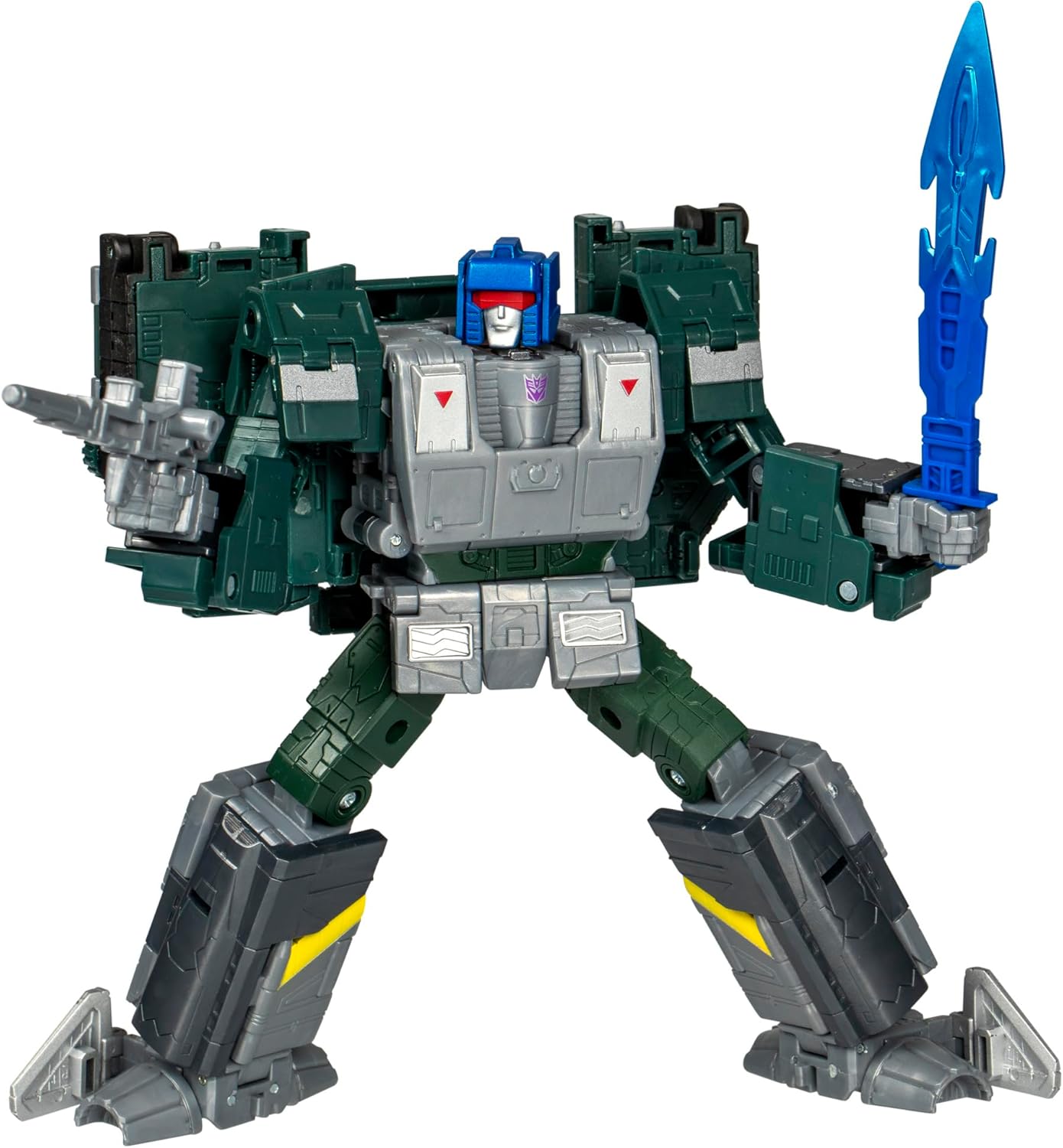 Transformers Legacy United Leader Class Overcharge Converting Action Figure