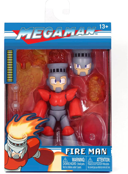 Mega Man 4" Fire Man - 1:12 Scale Action Figure