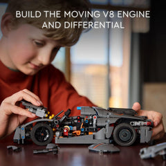 LEGO Technic Koenigsegg Jesko Absolut Grey Hypercar, Sports Car Building Toy Set