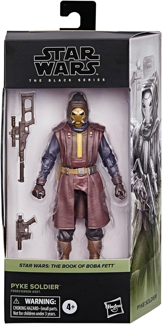Star Wars The Black Series Pyke Soldier, The Book of Boba Fett 6-Inch Collectible Action Figures