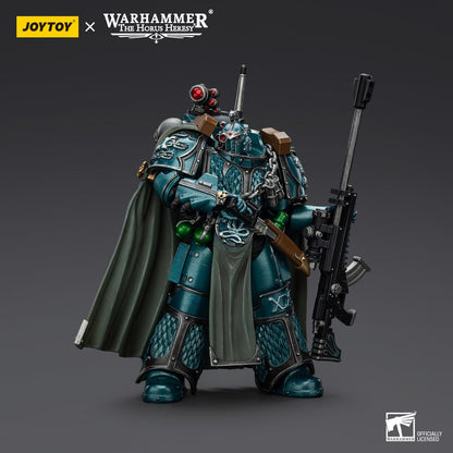 Warhammer The Horus Heresy Alpha Legion Exodus with Sniper Rifle 1:18 Scale Action Figure