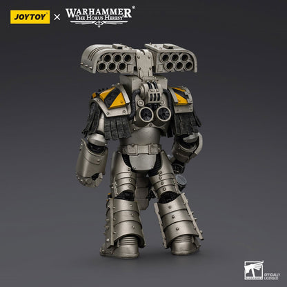 Warhammer The Horus Heresy Iron Warriors Tyrant Siege Terminator with Rocket 1:18 Scale Action Figure