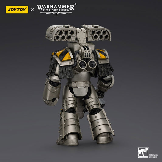 [Pre-Order] Warhammer The Horus Heresy Iron Warriors Tyrant Siege Terminator with Rocket 1:18 Scale Action Figure