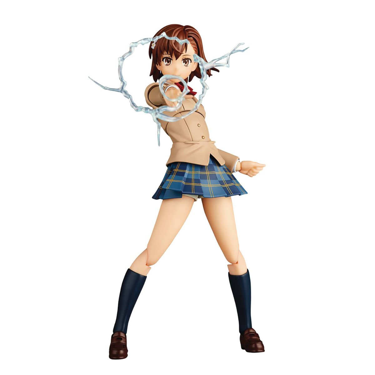 A Certain Scientific Railgun Mikoto Misaka Winter Version Revoltech Amazing Yamaguchi Action Figure