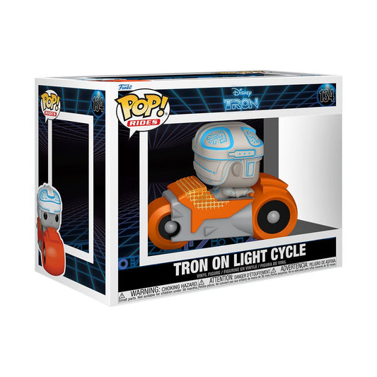 [Pre-Order] Pop! Rides: Tron (1982) Tron on Light Cycle