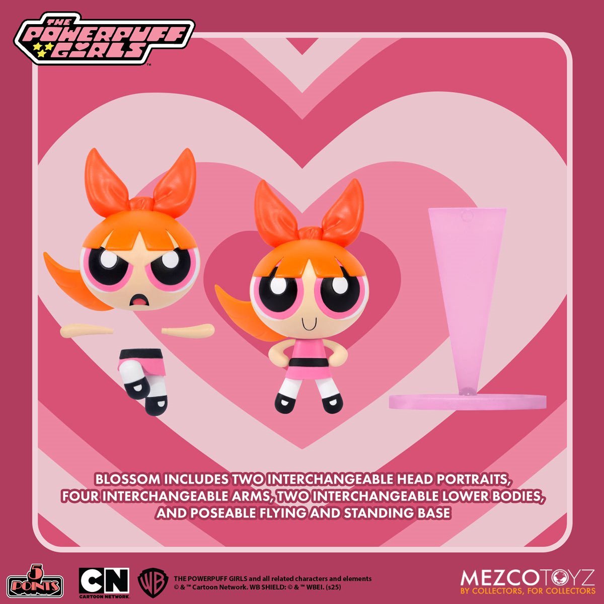 The Powerpuff Girls 5 Points Set of 4 Action Figures