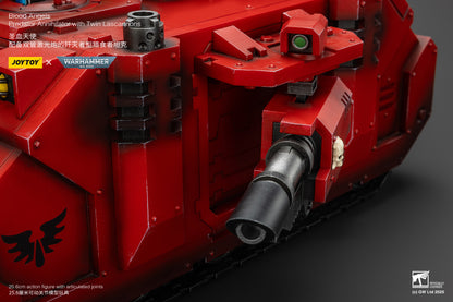 Warhammer 40,000 Blood Angels Predator Annihilator with Twin Lascannons 1:18 Scale Action Figure