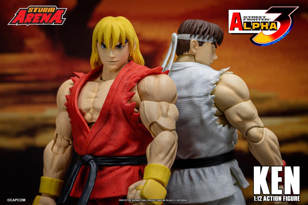 Ultra Street Fighter 3 Ken 1/12 Scale Action Figure